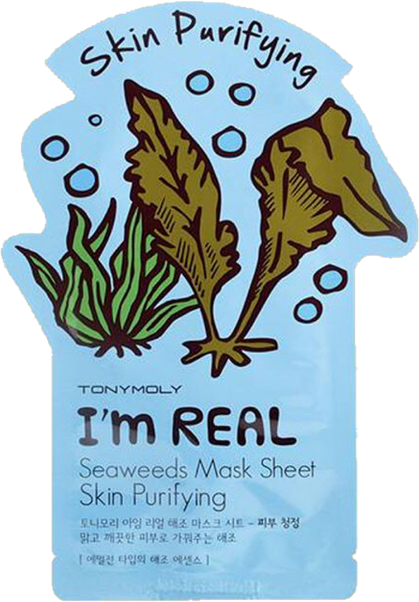 Niche Nichememes Memes Png Pngs Overlay Overlays Filler - Tonymoly I M Real Seaweed Mask (1024x963), Png Download