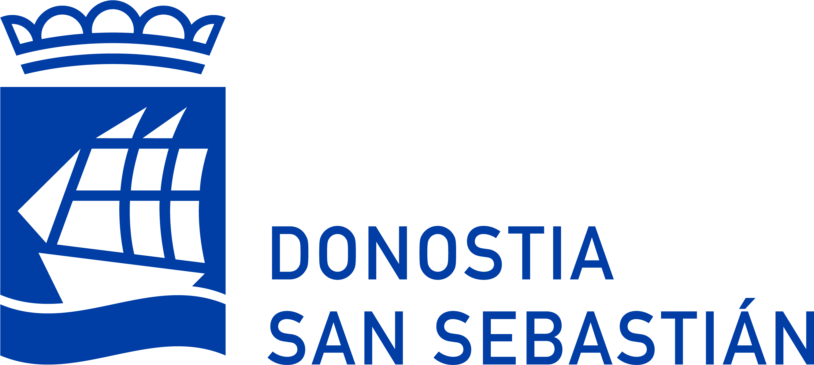 Centro Informático Municipal Is A Municipal Autonomous - Donostia San Sebastian Logo (2660x1263), Png Download