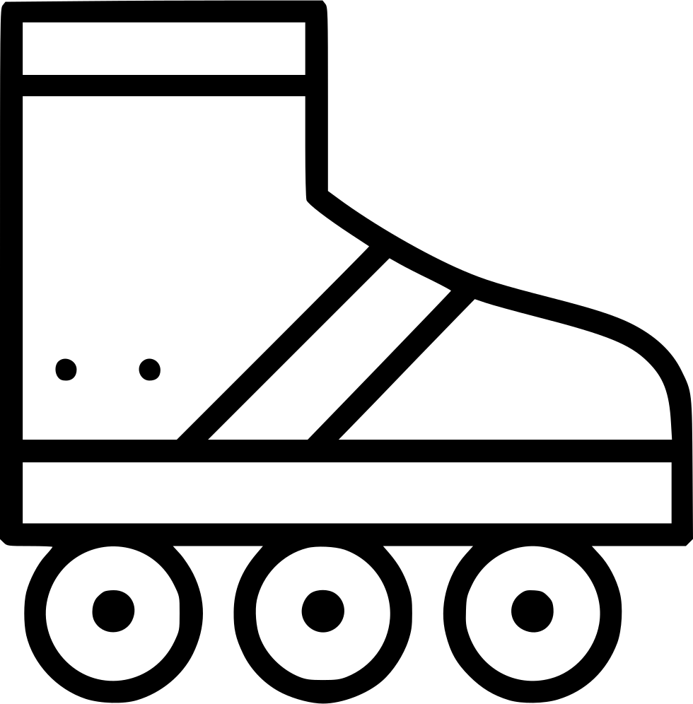 Roller Skates Comments (980x996), Png Download