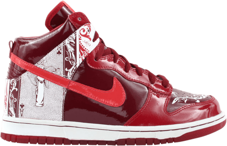 Nike Dunk High Premium 'dontrelle Willis' - Nike Dunk Dontrelle Willis (750x482), Png Download