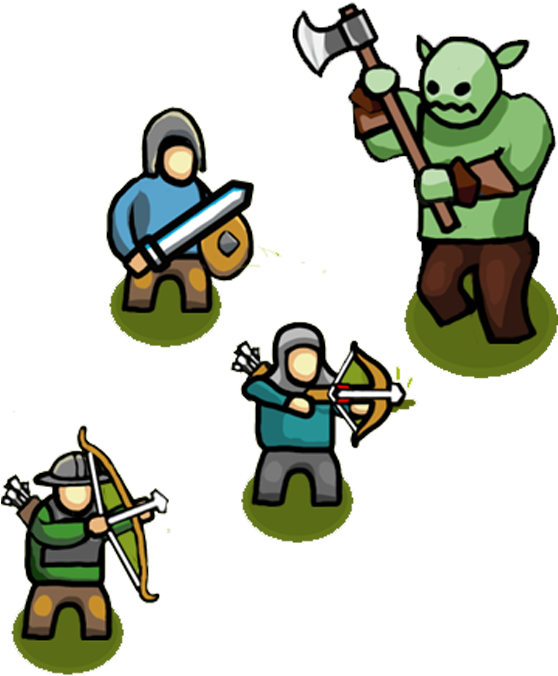 Soldiers - Circle Empires Png (590x690), Png Download