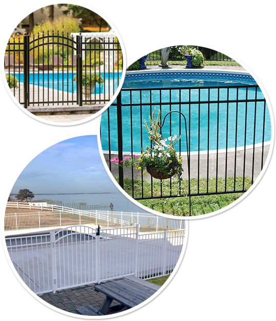 Hurricane Fence Pool Enclosures - Cage (552x666), Png Download