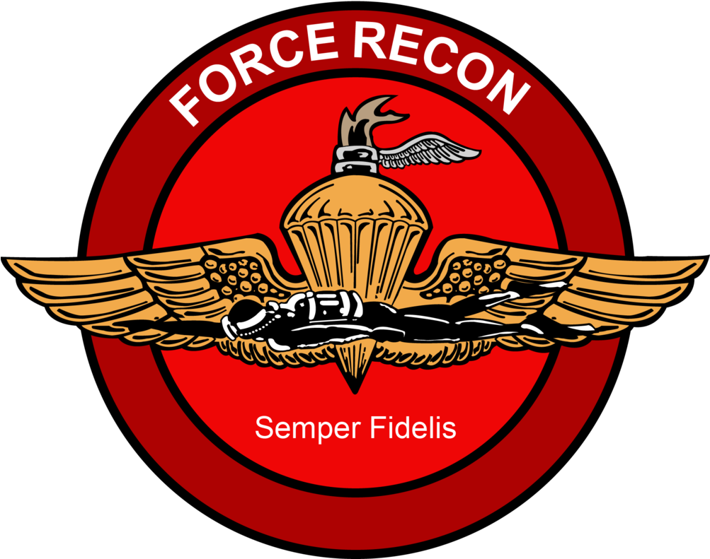 Marine Force Recon Logo, Car Interior Design - United States Marine Corps Force Reconnaissance (1002x797), Png Download