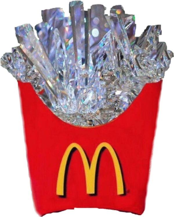 Mcdonalds Sticker - Collage Art Sara Shakeel (1024x1024), Png Download