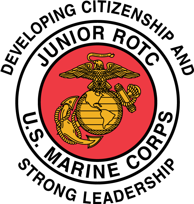 Usmc Junior Rotc - Marine Corps–law Enforcement Foundation (800x800), Png Download