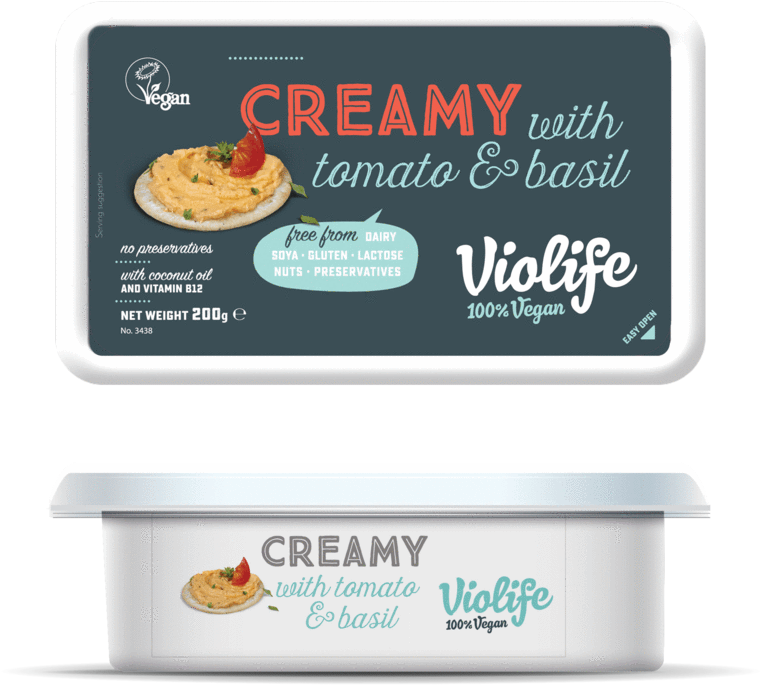 Violife Creamy Vegan Cheese (800x800), Png Download