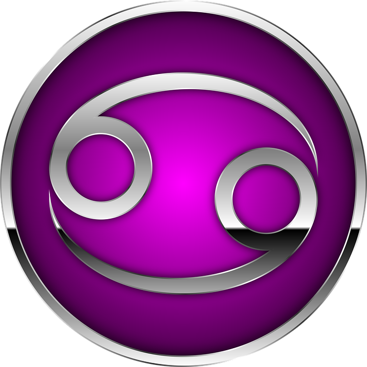 Cancer Zodiac Png - Astrology Symbol For Cancer (720x720), Png Download