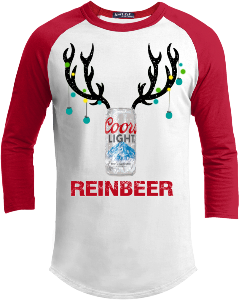Coors Light Reinbeer Funny Beer Reindeer Christmas - Floss Like A Boss Grinch Shirt (1024x1024), Png Download