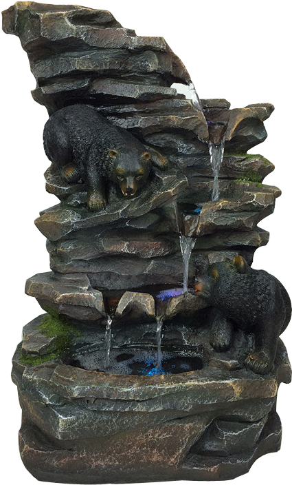 China Home Waterfall Decoration, China Home Waterfall - Fountain (546x790), Png Download