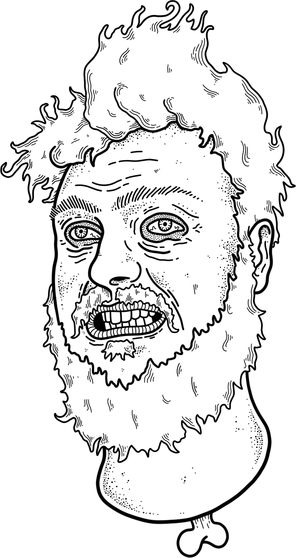 Selfie2 - Illustration (1000x1884), Png Download
