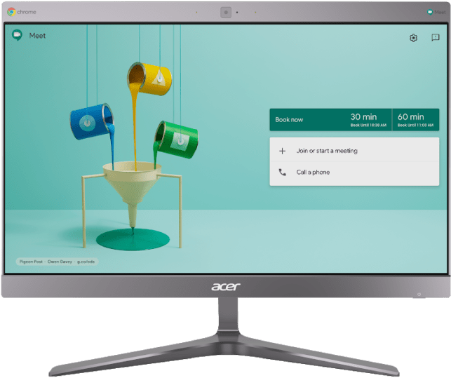 Acer Chromebase - Computer Monitor (1000x687), Png Download
