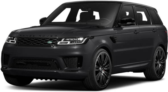 Black Range Rover 2018 (640x480), Png Download