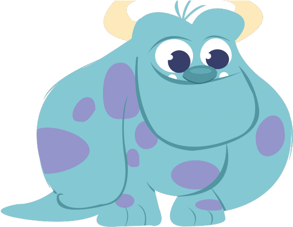 Balloons Clipart Monsters Inc - Baby Randall Monsters Inc (640x480), Png Download