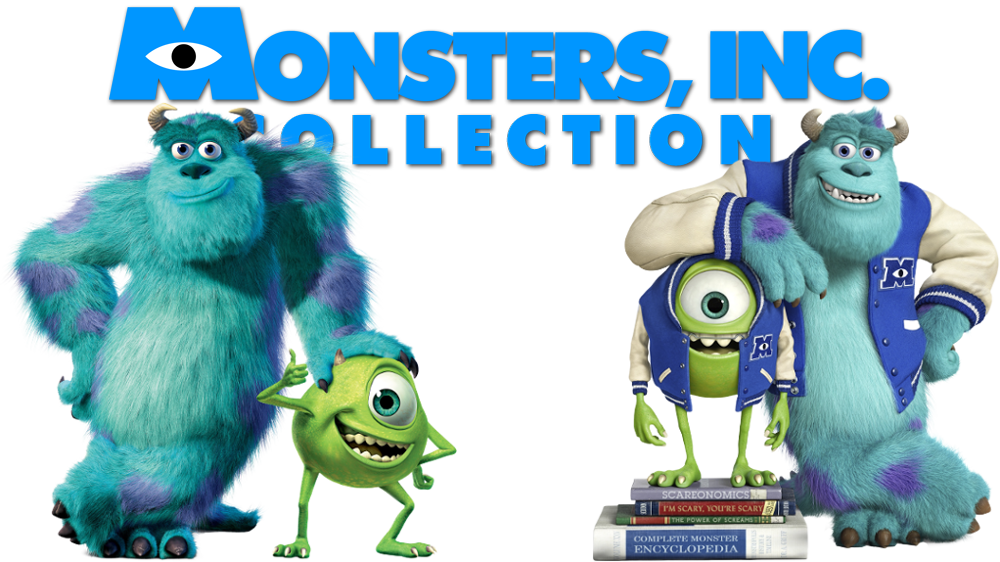 Collection Image - Monster Inc Cartoon Characters (1000x562), Png Download