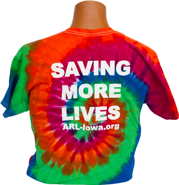 Arl Tie Dye T Shirt (960x727), Png Download