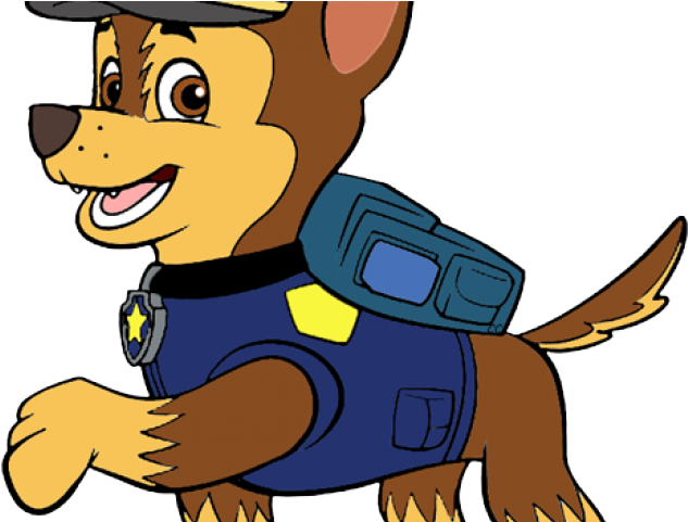 Chase Clipart Paw Patrol - Chase Paw Patrol Clip Art (640x480), Png Download
