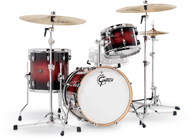 Gretsch New Renown 18 Piano Black (768x580), Png Download