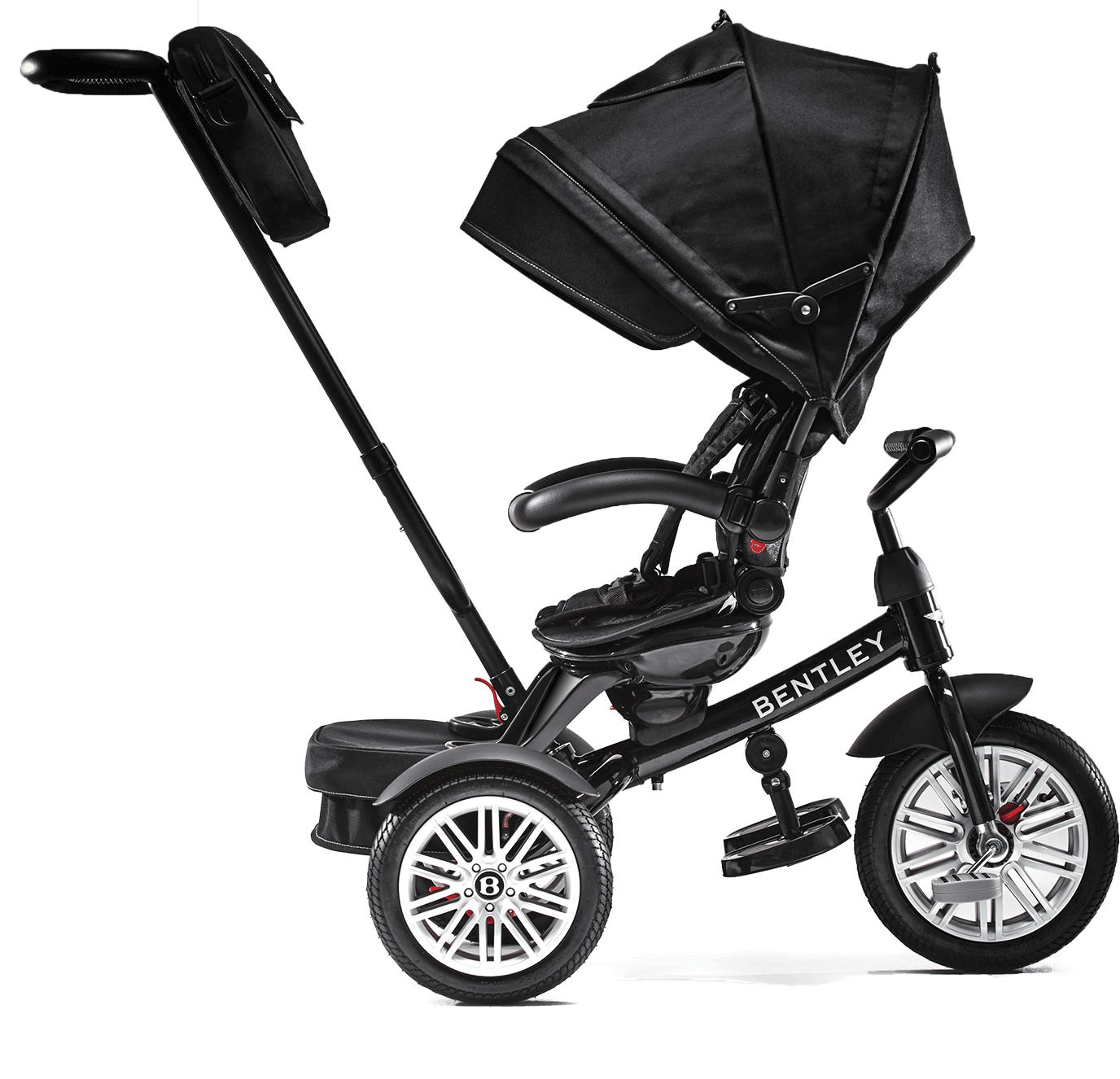 Extra-large Canopy Has 2 Positions And Is Made Of A - Bentley 6 In 1 Stroller Trike (1500x1500), Png Download