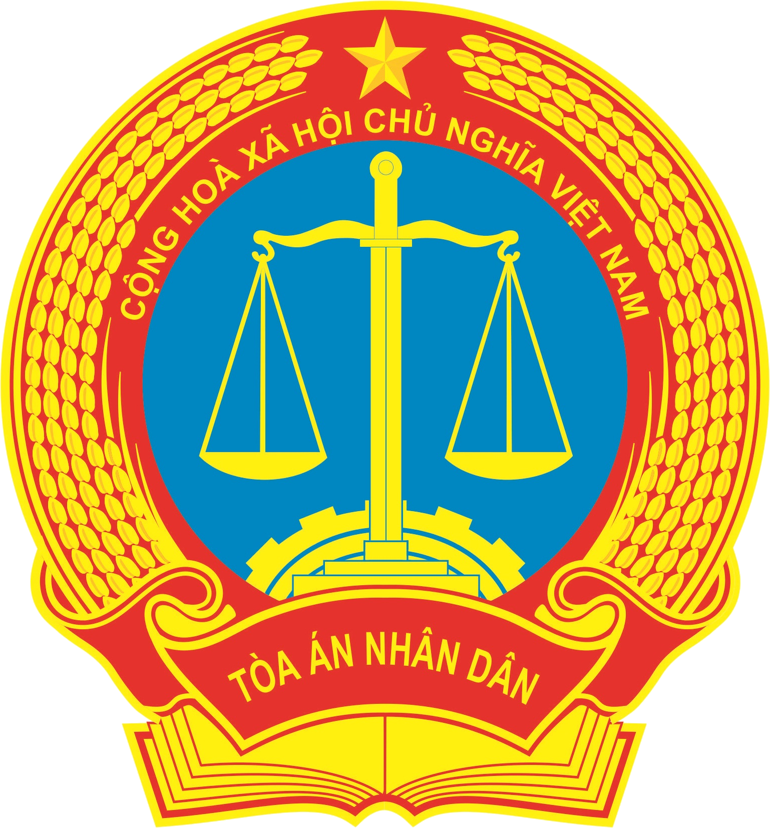 Emblem Of The People's Court Of Vietnam - Supreme People's Court Of Vietnam (1538x1654), Png Download