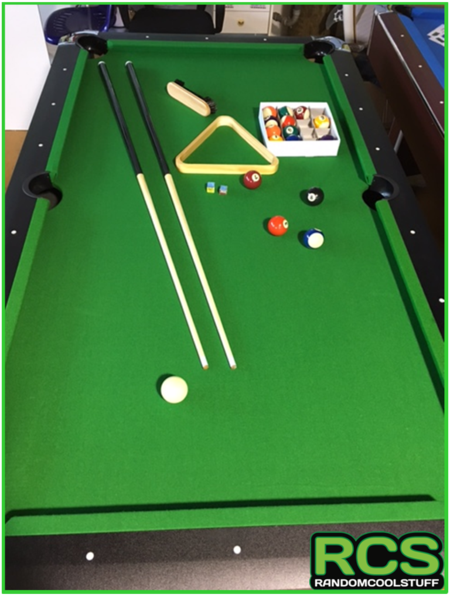 7 Foot Pool Table - Billiard Table (600x600), Png Download