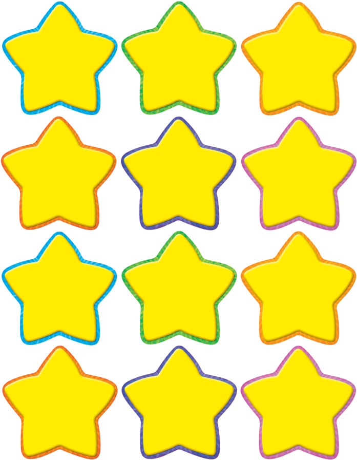 Tcr5130 Yellow Stars Mini Accents Image - Australia's Got Talent Panel (900x900), Png Download