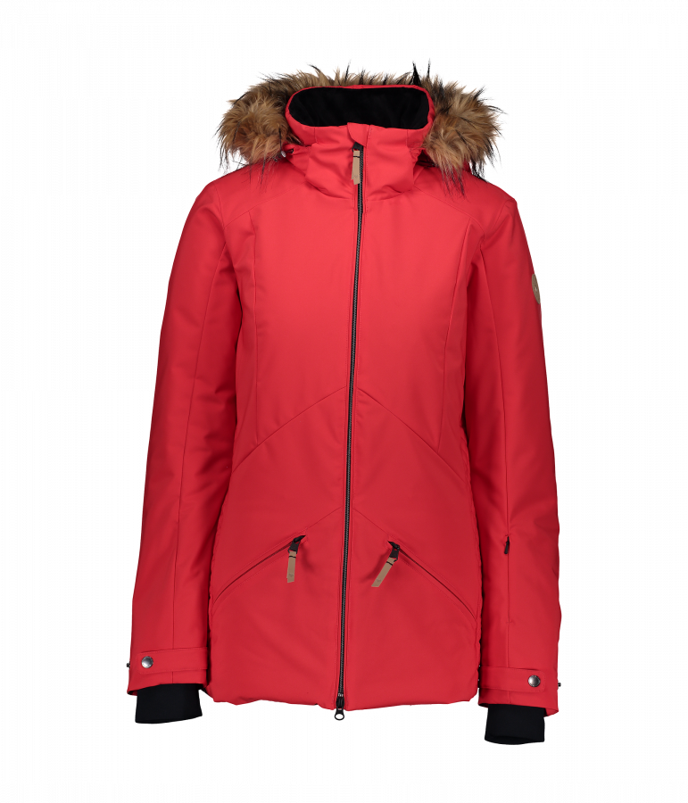 Siren Jacket With Faux Fur - Fur Clothing (771x900), Png Download