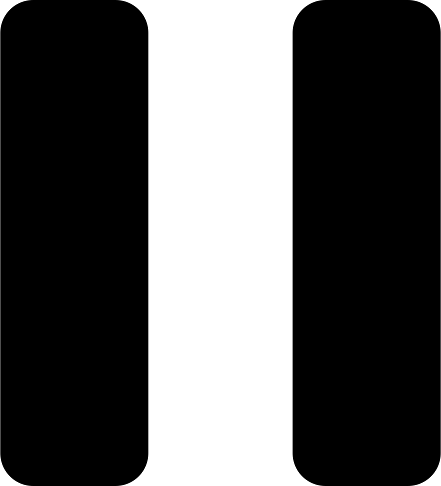 Pause Sign Comments - Game Pause Icon Png (888x980), Png Download