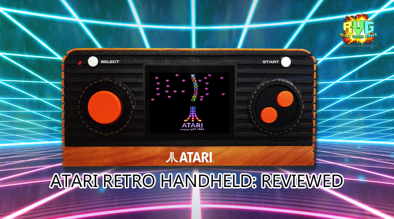 Atari Retro Handheld - 80s Vhs (800x445), Png Download