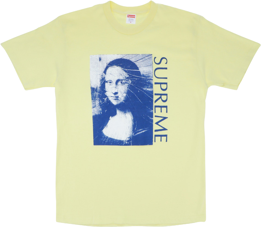 Supreme Mona Lisa White (1024x768), Png Download