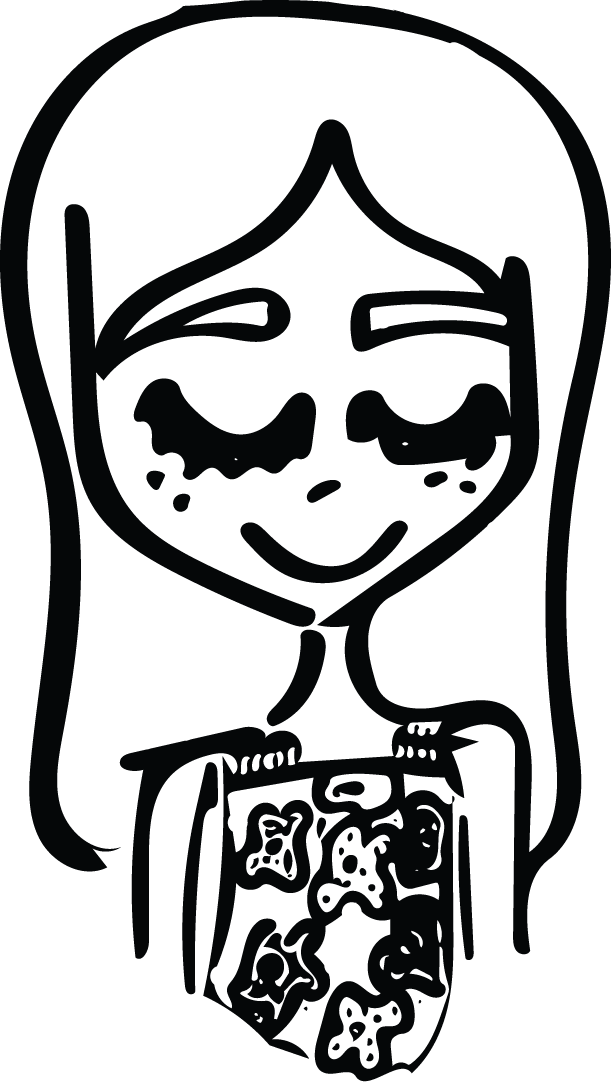 Scribbles (611x1082), Png Download