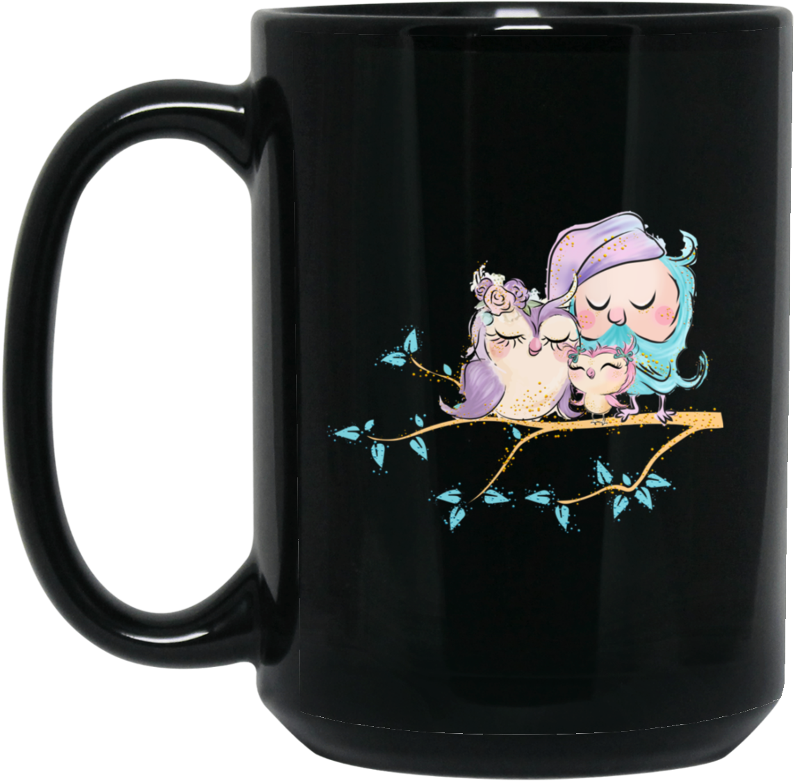 Sweet Dream Cute Owl Family Mug - Superman Vs Batman Mug (1155x1155), Png Download