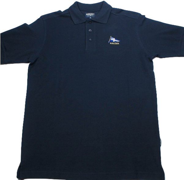 Navy Polo 70 63 - Polo Shirt (600x600), Png Download