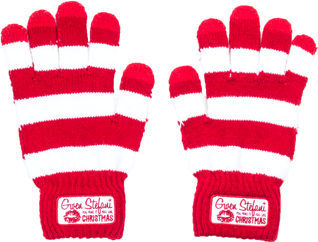 Gloves - Gwen Stefani - Christmas Gloves (1200x1200), Png Download