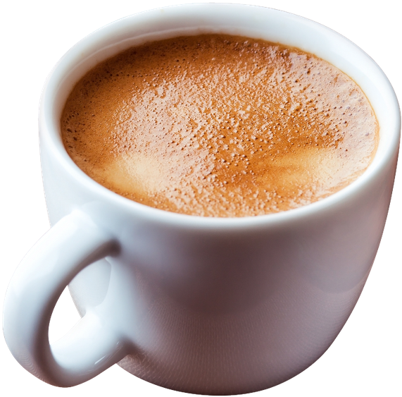 Кофе, Чашка Кофе, Кофе С Пенкой - Taza De Cafe Render (600x600), Png Download