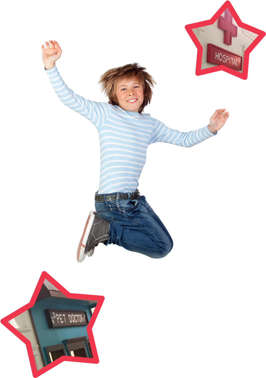Jump - Enfant Saute (1000x1500), Png Download