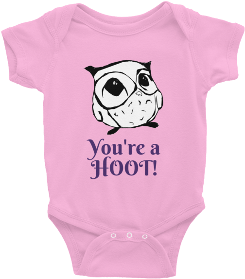 "cute Owl" Infant Bodysuit - Infant Bodysuit (600x600), Png Download