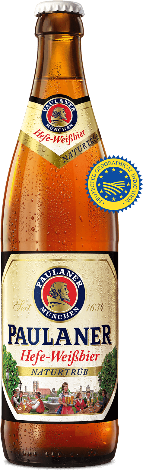 Hefe-weißbier Naturtrüb - Paulaner Hefe Weißbier (1000x1550), Png Download