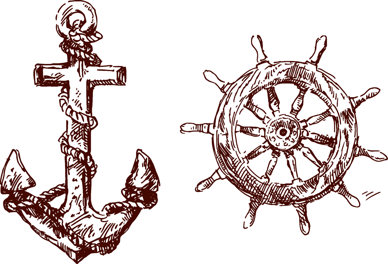 Graphic Royalty Free Download Flash Piracy Body Art - Pirates Anchor Tattoo (1300x885), Png Download