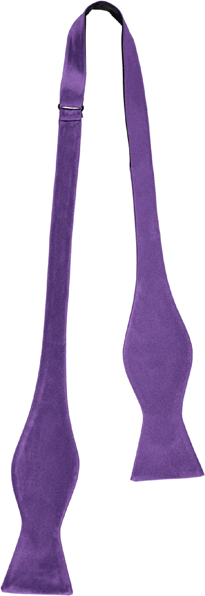 Bow Tie Self Tie Purple - Wool (2128x2128), Png Download