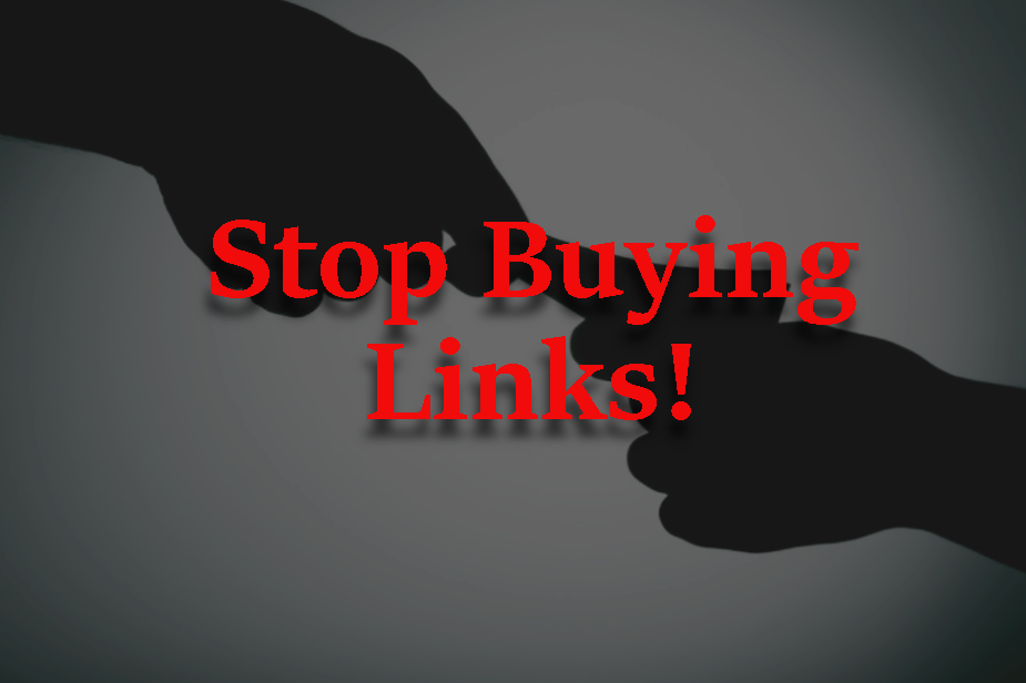 Stop Buying Back Links - Graphic Design (925x616), Png Download
