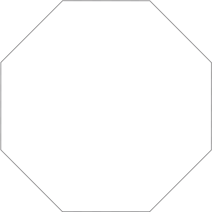 Stop Sign Hand Fans - Paper (684x685), Png Download