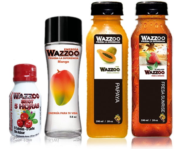 Con Diferentes Sabores De Té, 3 Bebidas Con Jugos, - Plastic Bottle (600x539), Png Download