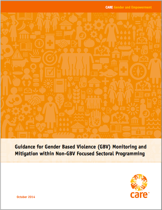 Guidance For Gender Based Violence Monitoring And Mitigation - Care (684x684), Png Download