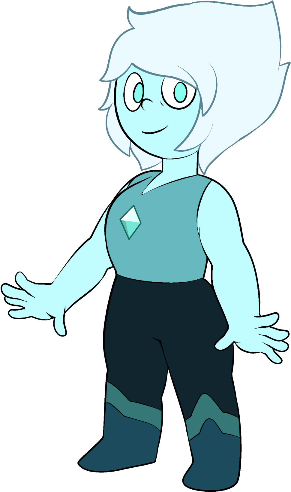 Ice Pregen 2 - Steven Universe Gemcrust Oce (1280x1733), Png Download