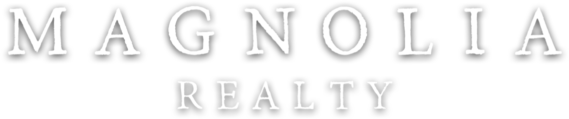 Magnolia Realty - Monochrome (1200x400), Png Download