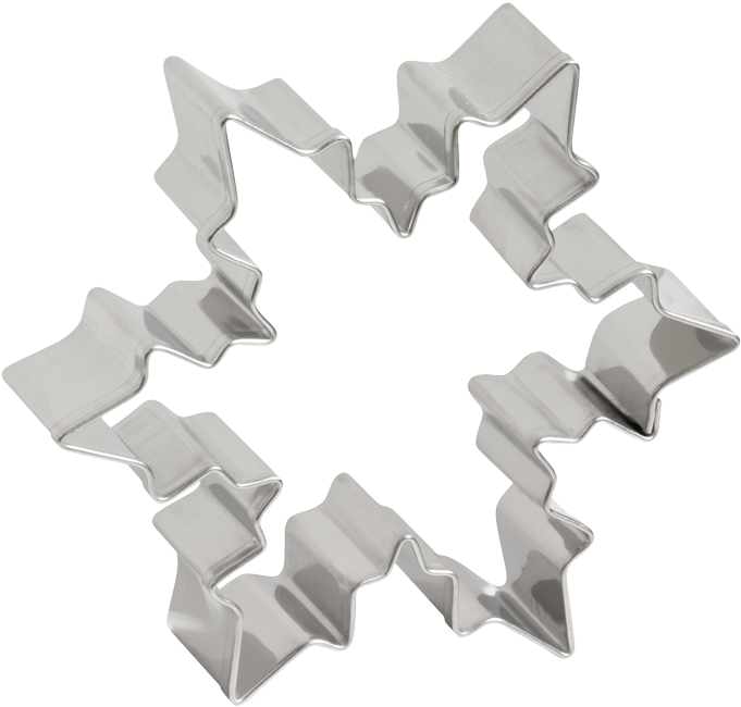 Cookie Cutter Ice-crystal - Puzzle (708x700), Png Download
