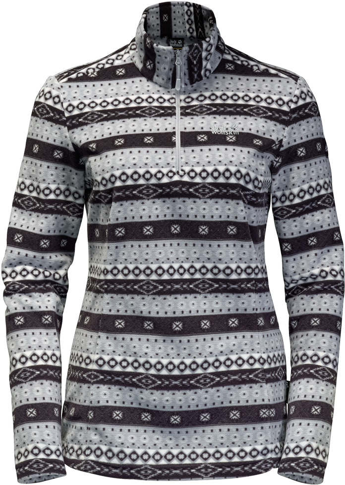 Bluza Ice Crystal Pullover Women - Jack Wolfskin Women's Ice Crystal Pullover (1024x1024), Png Download