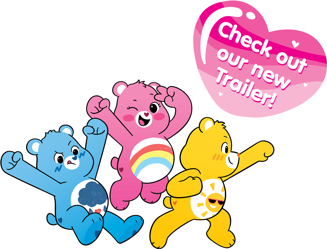 Kids - Care Bears Unlock The Magic (1244x866), Png Download