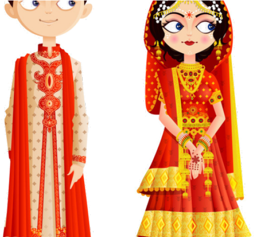 India Clipart Indian Feather - Transparent Indian Wedding Png (640x480), Png Download