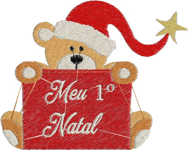 Ursinho De Natal Png (800x800), Png Download